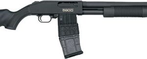 MOSSBERG 590M MAG-FED 12GA - 18.5" 10RD 2.75" BLUED/SYN