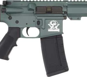 GLFA AR15 PISTOL 223 WYLDE - 7.5" NITRIDE BBL CHARCOAL GRN
