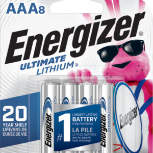 ENERGIZER ULTIMATE LITHIUM - BATTERIES AAA 8-PACK