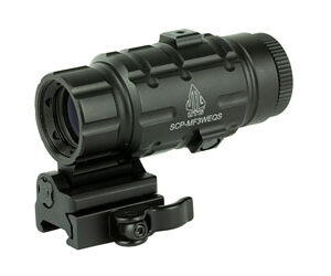 UTG 3X MAGNIFIER W/FTS QD MNT