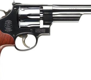 S&W 27 CLASSIC 357MAG 6.5" AS - BLUED CHECKERED WOOD GRIPS