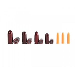 A-Zoom Metal Snap Caps Variety Pack NRA Instructor 3-.22LR 2 each .380 9mm .40 .45