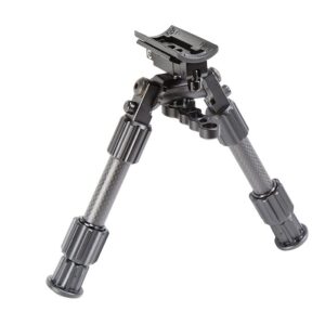 Caldwell Accumax Carbon Fiber Premium Swivel Stud Bipod 6-9"