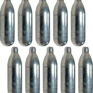 BYRNA 12 GRAM CO2 CARTRIDGES - 10 PACK ONLY 1 LUBRICATED