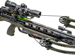 TENPOINT XBOW VENOM X ACUSLIDE - PRO VIEW SCOPE 400FPS MOSS