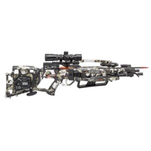 Wicked Ridge Fury 410 De-Cock Crossbow ACUdraw RangeMaster Pro Scope Camo